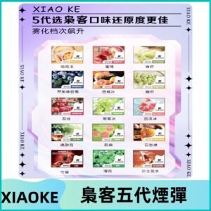 梟客五代煙彈|XIAOKE可替換式電子煙|通用Relx6代|ILIA五代主機