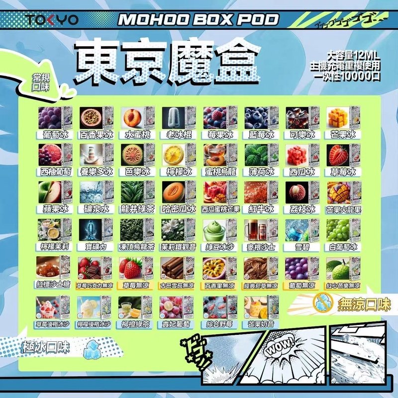 TOKYO MOHOO BOX東京魔盒煙彈可替換式電子煙|日本熱銷品牌:圖片 2